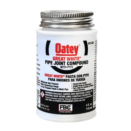 Oatey Pipe Joint Compound 4Oz 31230